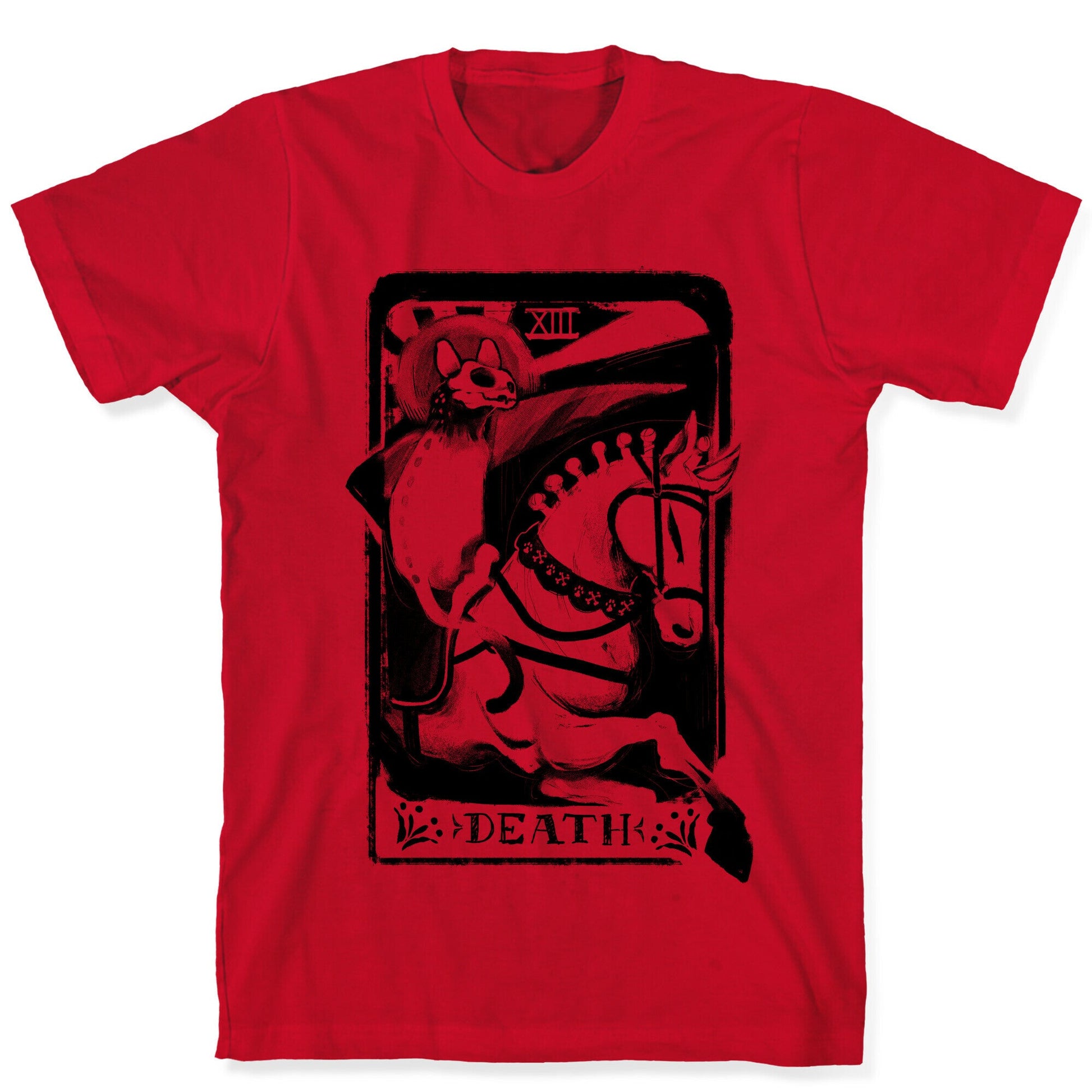 Cat Death Tarot T-Shirt