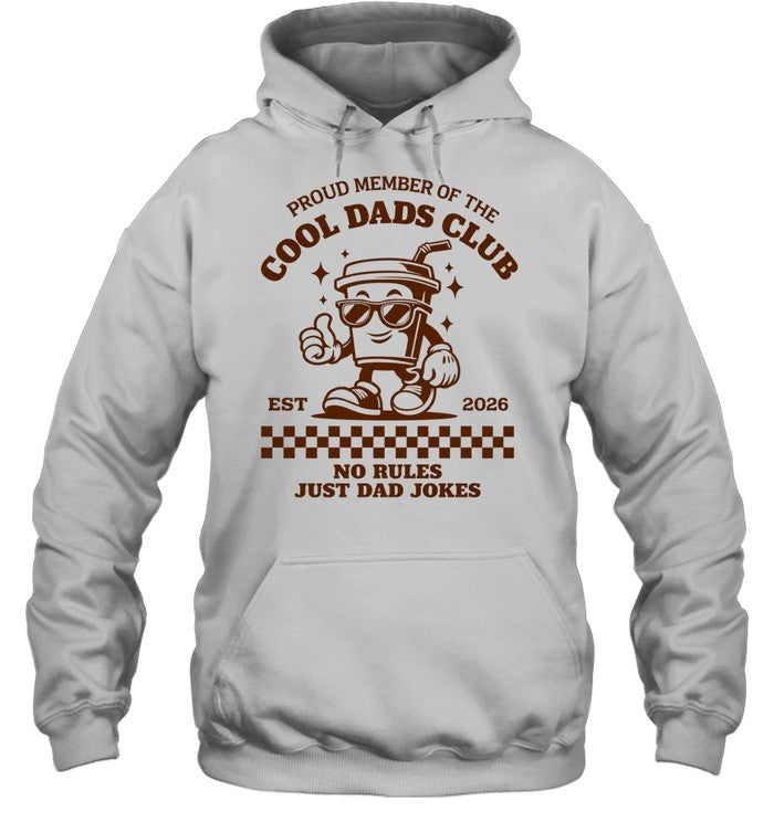Proud member of the Cool dads club no rules just dad jokes Unisex T-Shirt