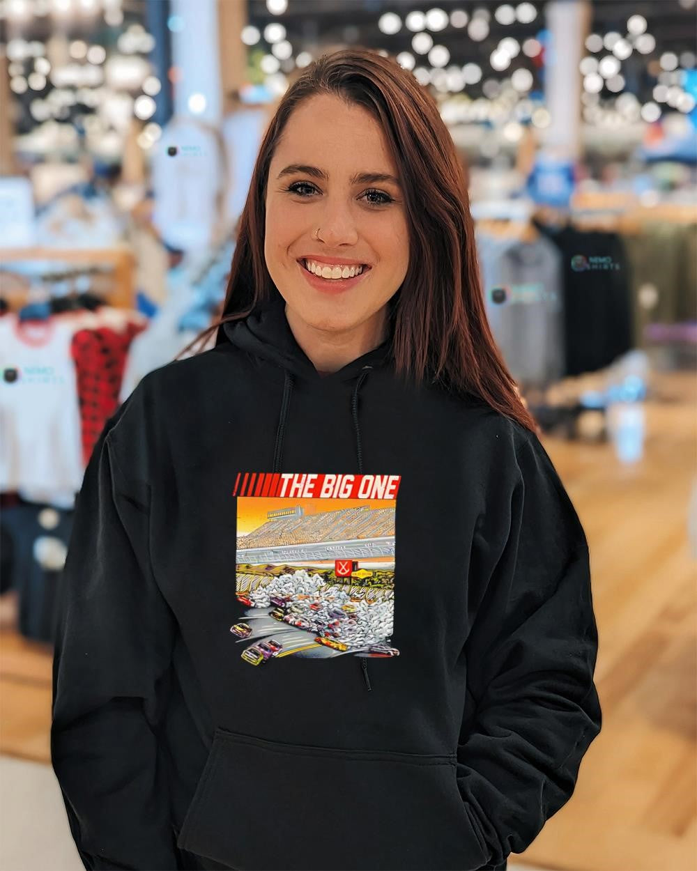 The Big One accident NASCAR vintage shirt