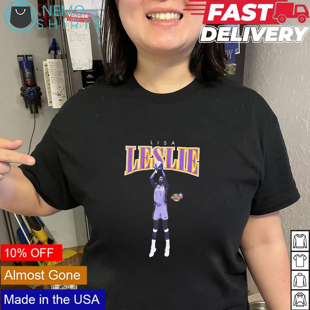 Los Angeles Sparks Lisa Leslie player WNBA team logo shirt