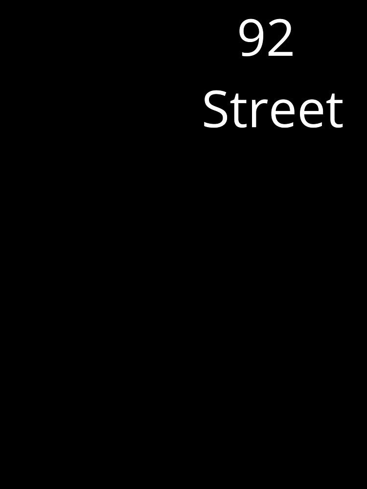 92 Street - Urban Logo by BDESTREETSHOP