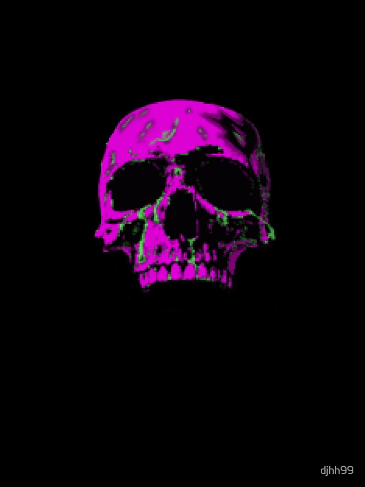 Skull Pixel Art by djhh99