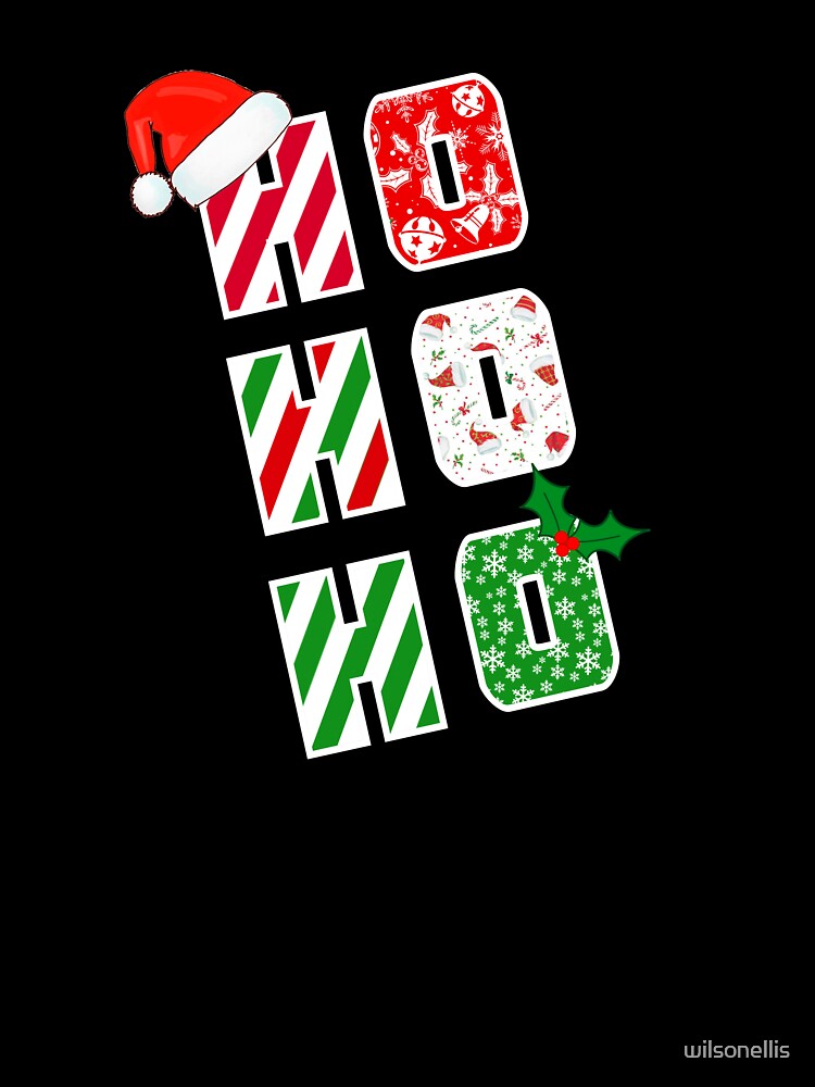 Holiday Santa Ho Ho Ho by wilsonellis