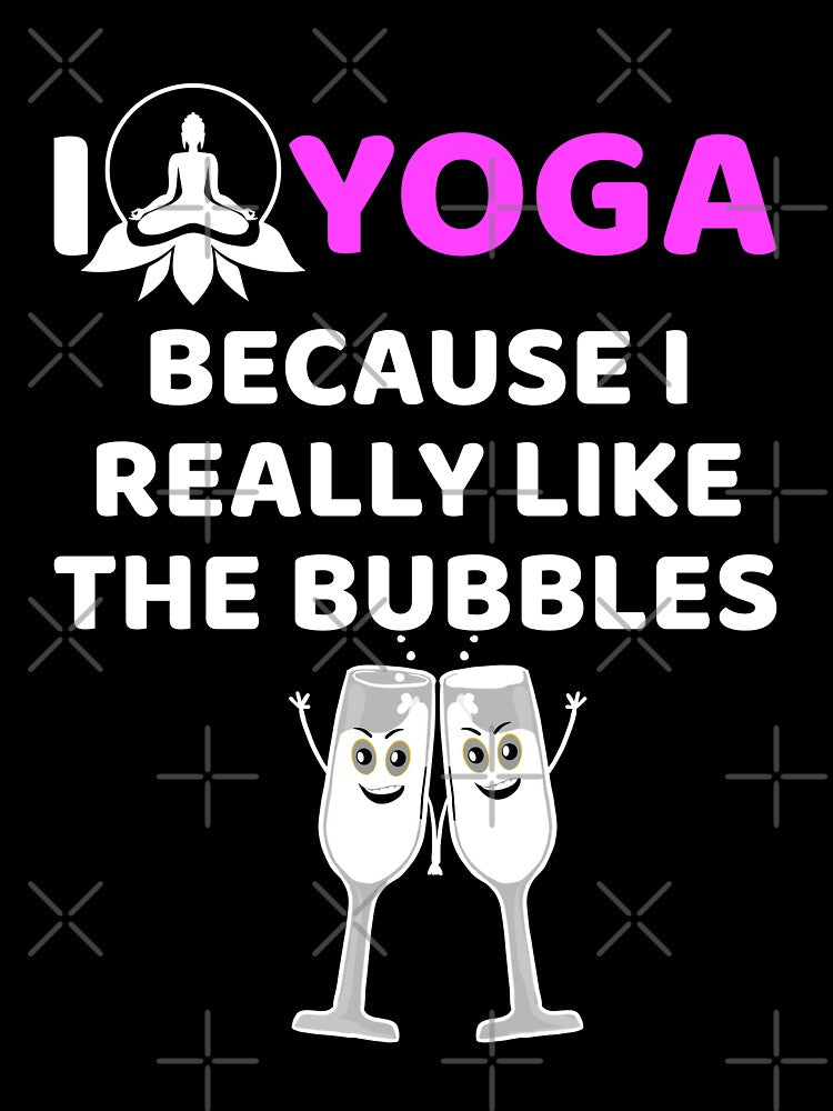 Yoga,I Yoga to Burn off the Crazy- Yoga Funny by BitcoinBros