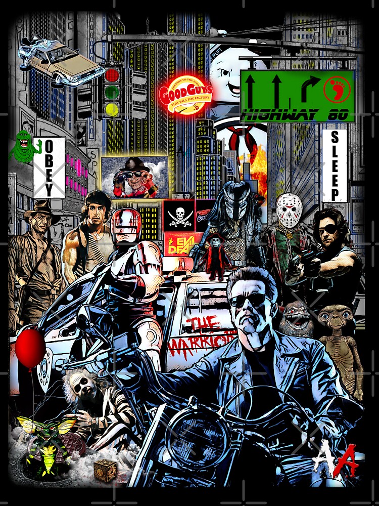 the 80s by American Artist Designs