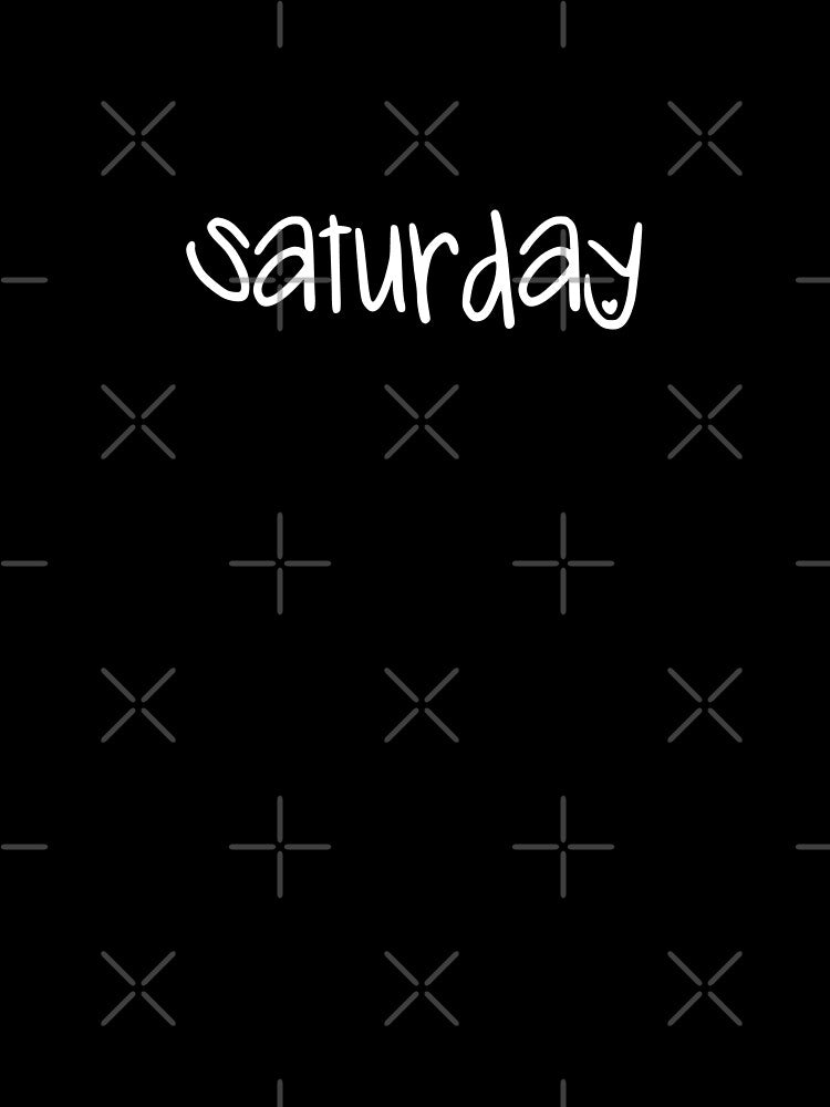 Saturday by Binsagar