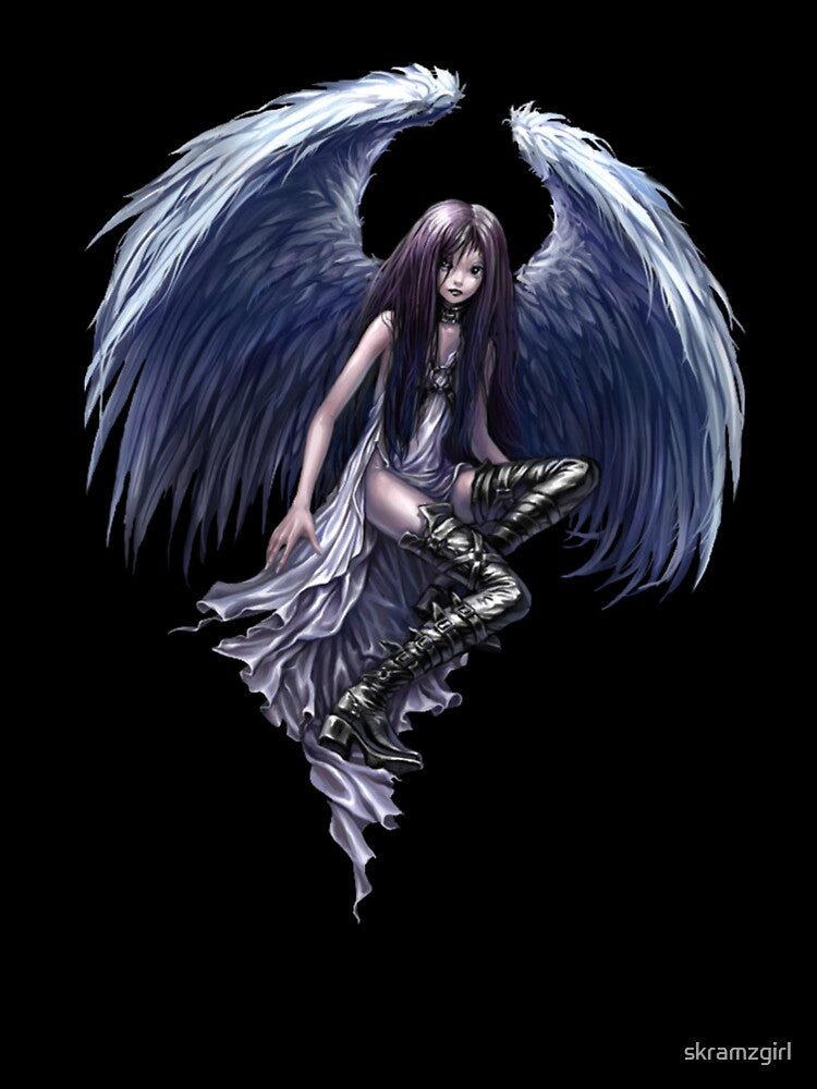 goth angel grl by skramzgirl