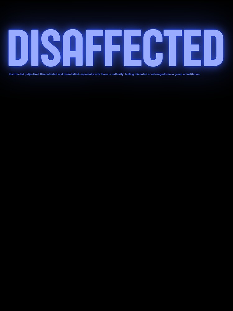DISAFFECTED Unisex T Shirt by LunaTixTees