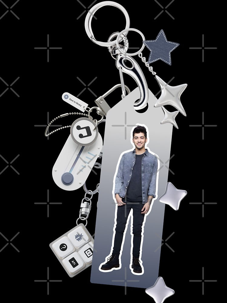 Zayn Malik Keychain Aesthetic by mauraurus