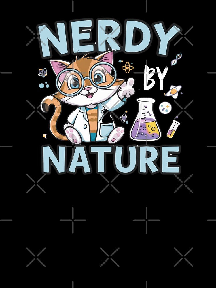Cartoon Cat Style – Nerdy by Nature Funny Nerdy Gifts by StemMerch247