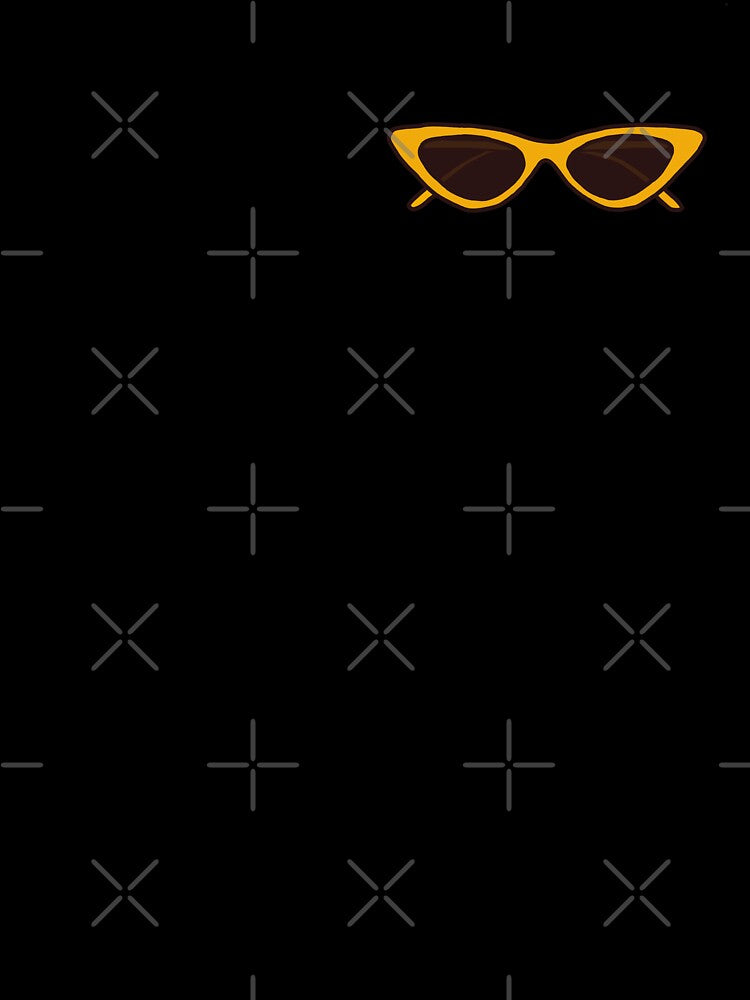 yellow 90's sunglasses by Elizebeth Nacion