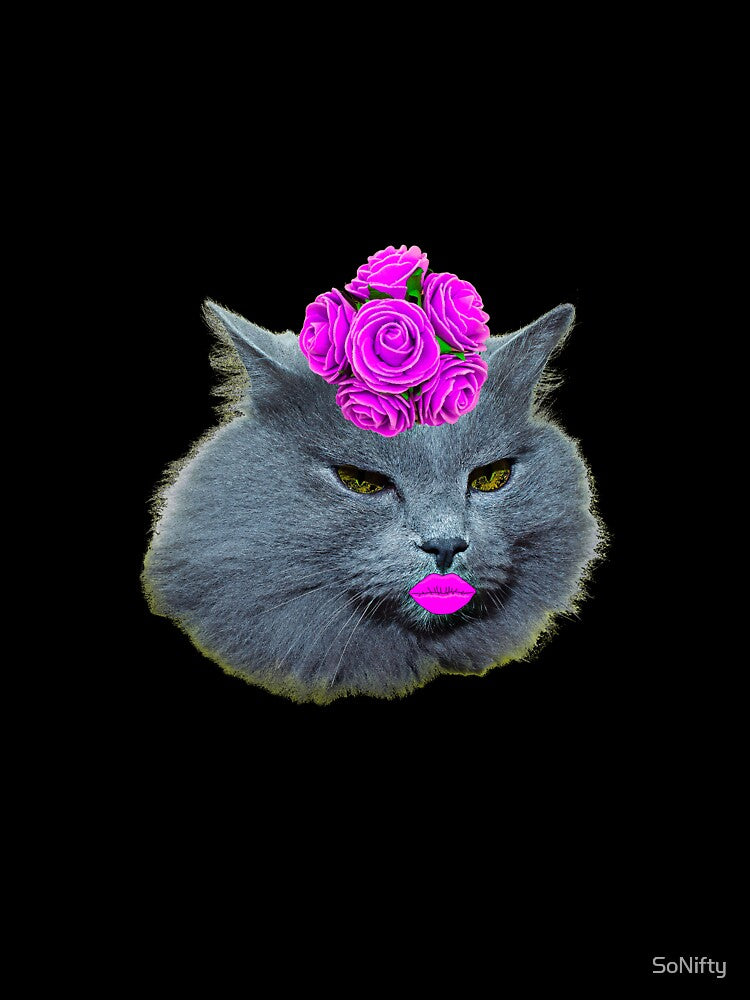 Funny Cat Pop Art by SoNifty