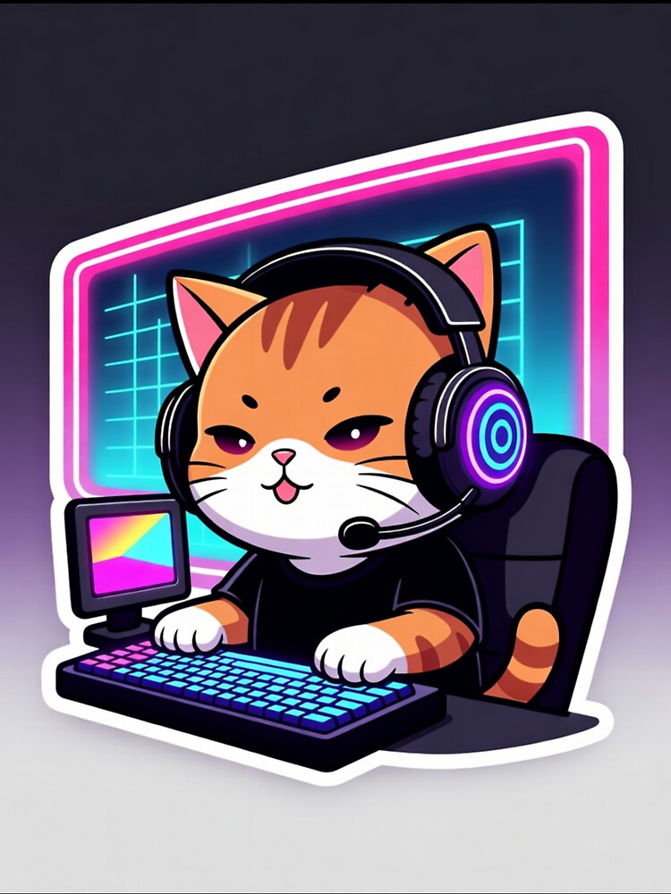 Geek cat by UrbanView