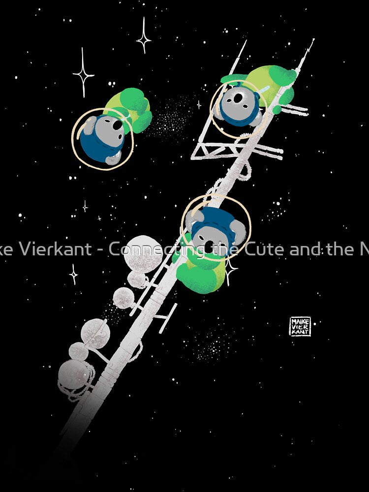 Space Koalas by Maike Vierkant - Connecting the Cute and the Nerdy