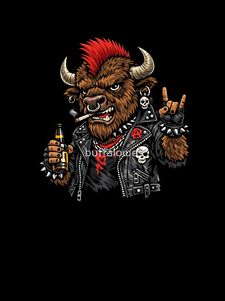 Punk Buffalo by buffalowes