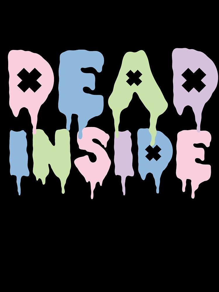 Pastel Goth / Dead Inside / Kawaii Creepy Cute by altees