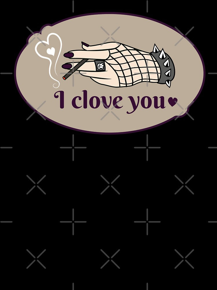 I Clove You - Goth Graphic by felinedreams