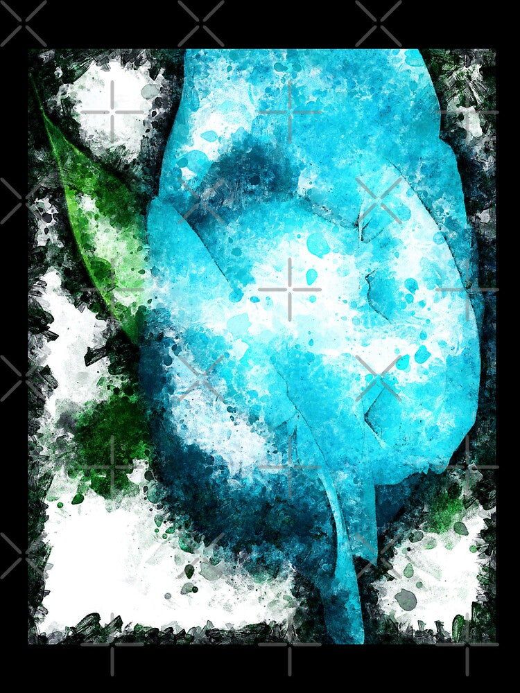 Blue Rose Abstract color by artdragongift 15