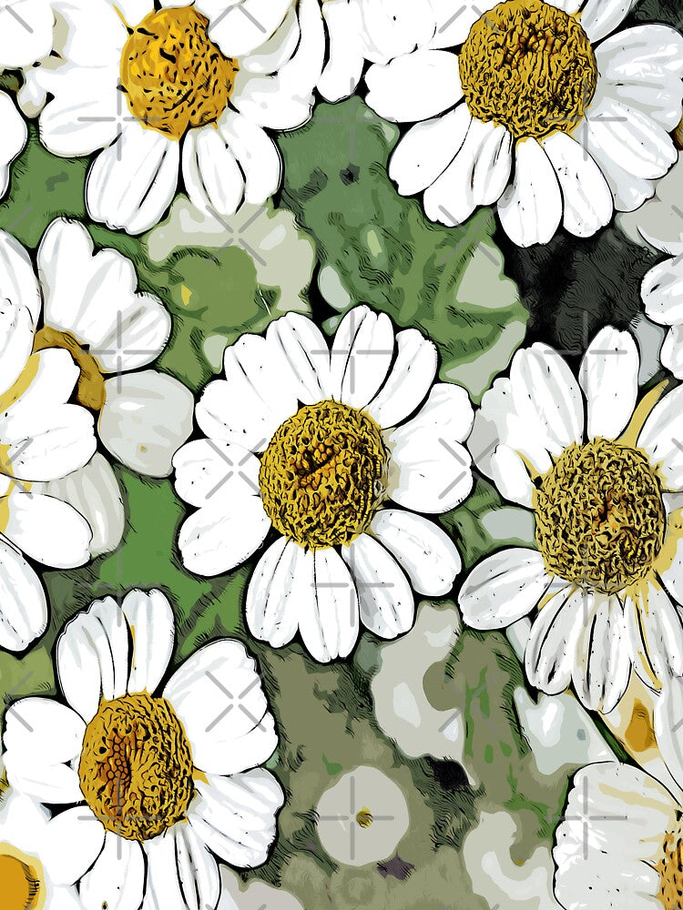 Daisies color art by artdragongift 15