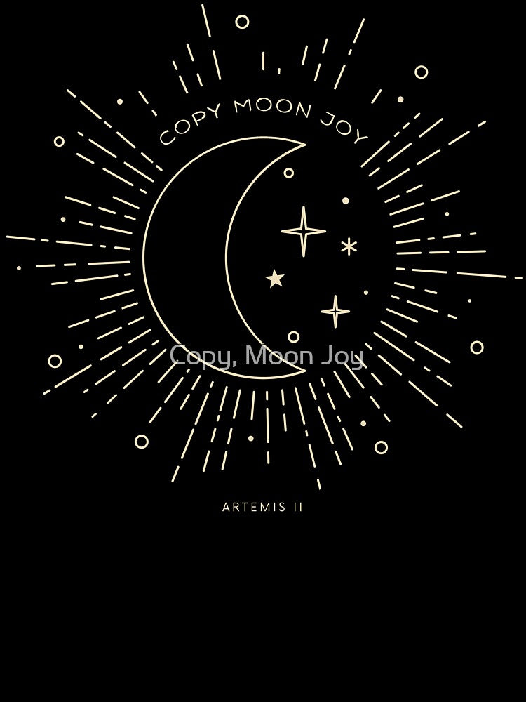 Copy Moon Joy (Cream) -- Artemis II NASA Mission to the Moon by Copy, Moon Joy