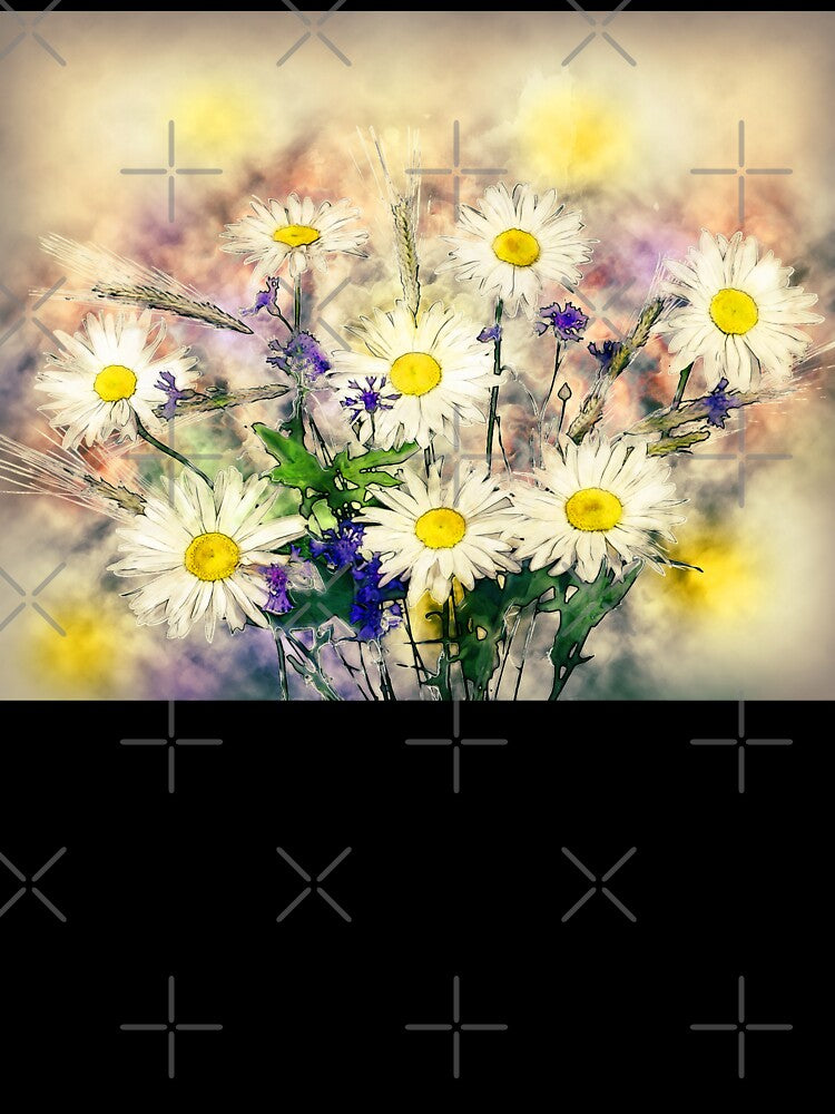 Bouquet of daisies Abstract color by artdragongift 15