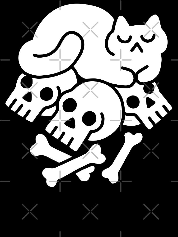 Catnap on a Pile of Bones by obinsun