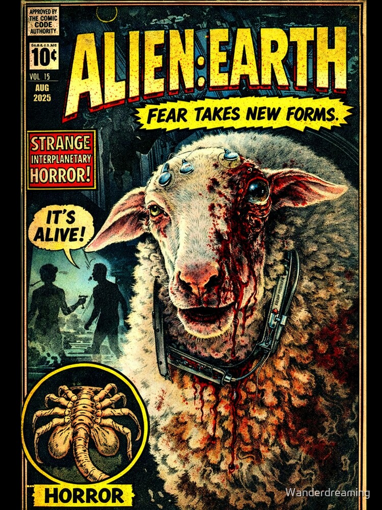 Alien Earth Sheep by Wanderdreaming