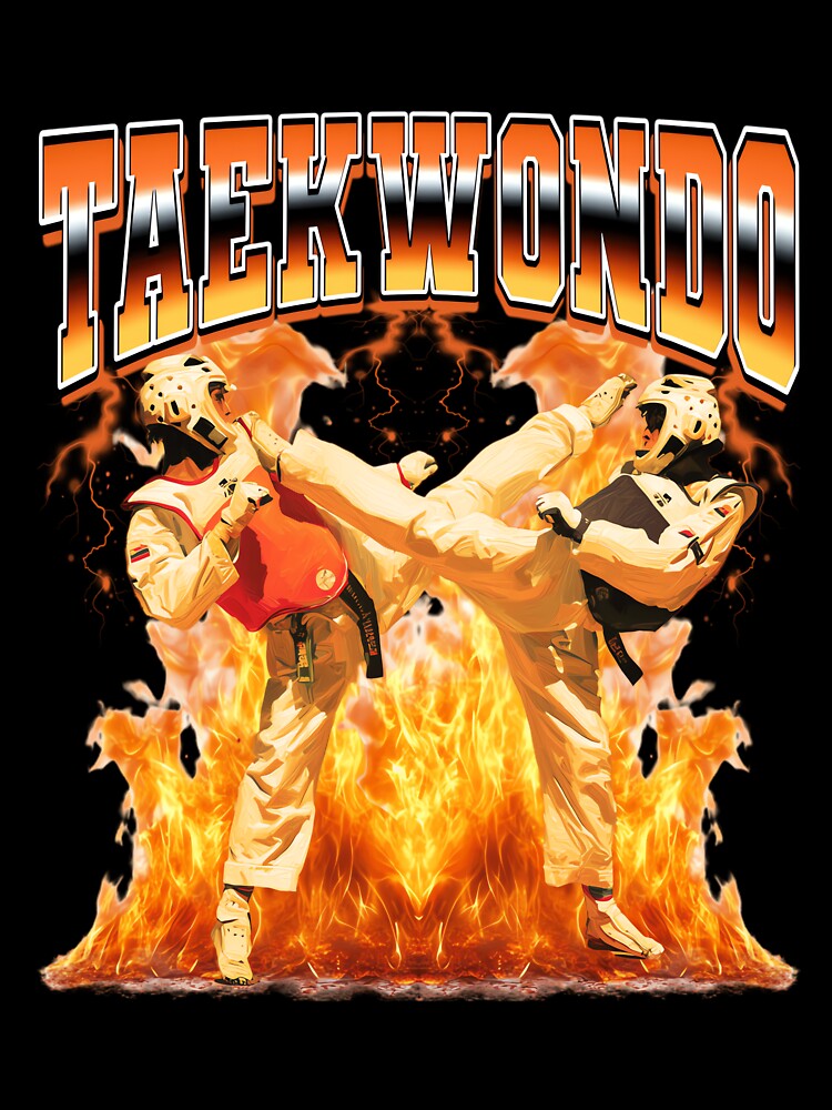 Taekwondo Karate 90s Bootleg Style by PaulTSchafer