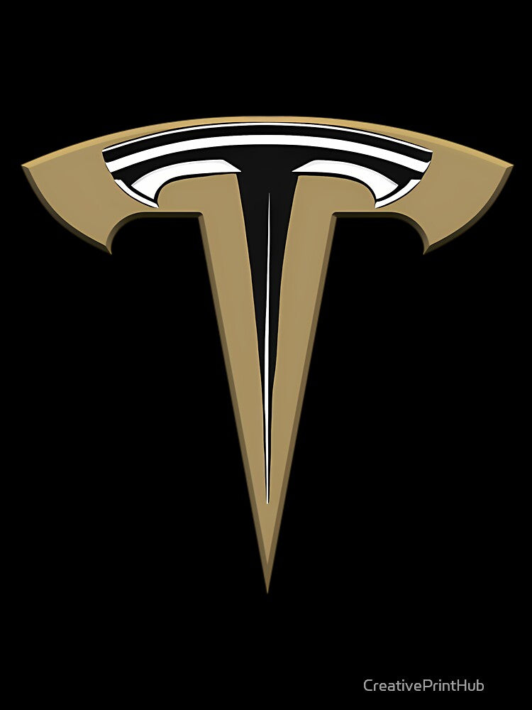 Tesla Cool Logo by CreativePrintHub ⭐⭐⭐