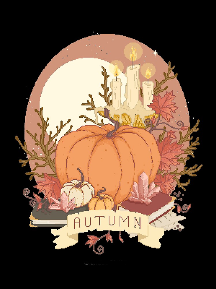 Autumn Vibes Pixel Daydreams by Mustafa Fardin