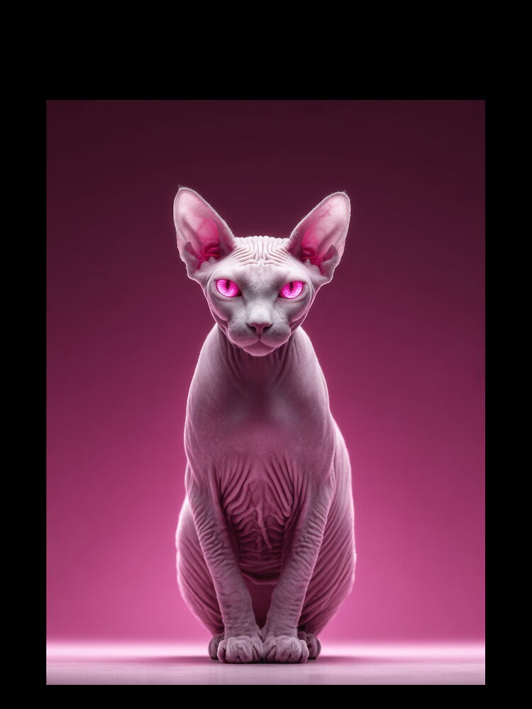 Pink Sphynx Cat by AImazeD