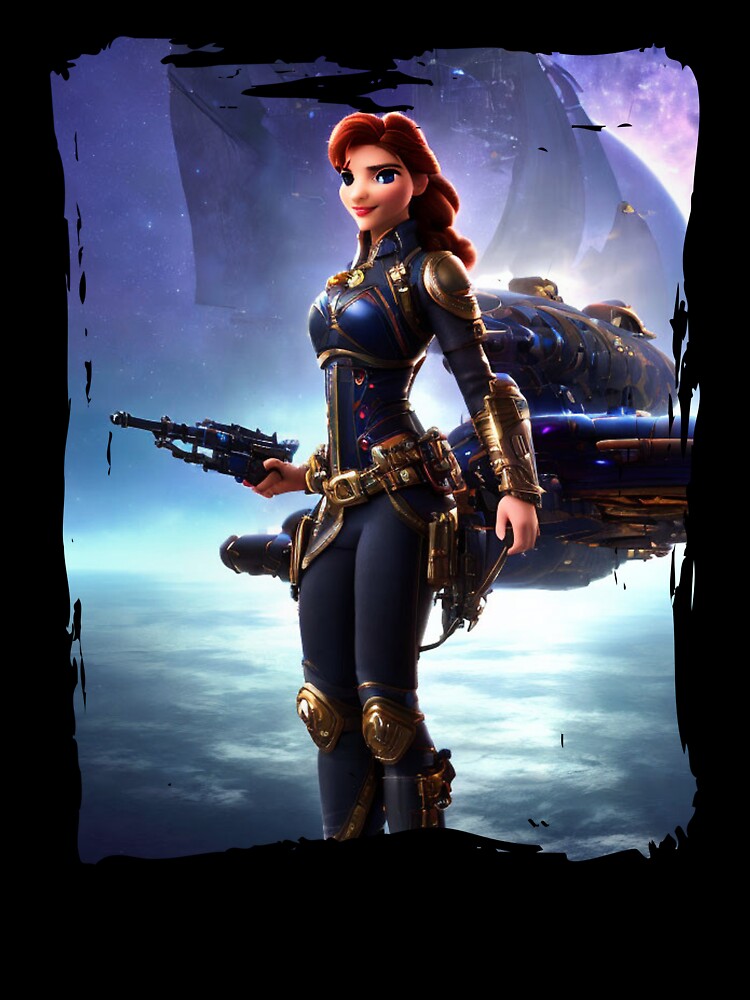 Steampunk Space Pirate by Trevor McCabe
