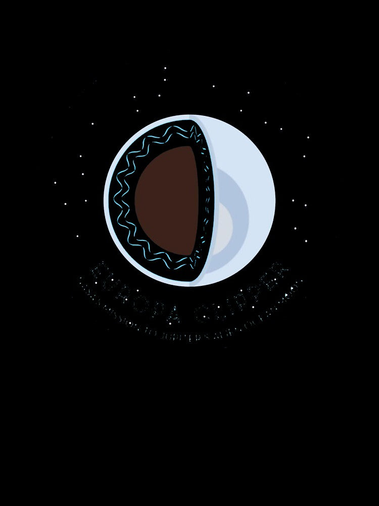 Europa Clipper, Jupiter s Alien Ocean Moon T-Shirt_24426758 by ZiraBooth
