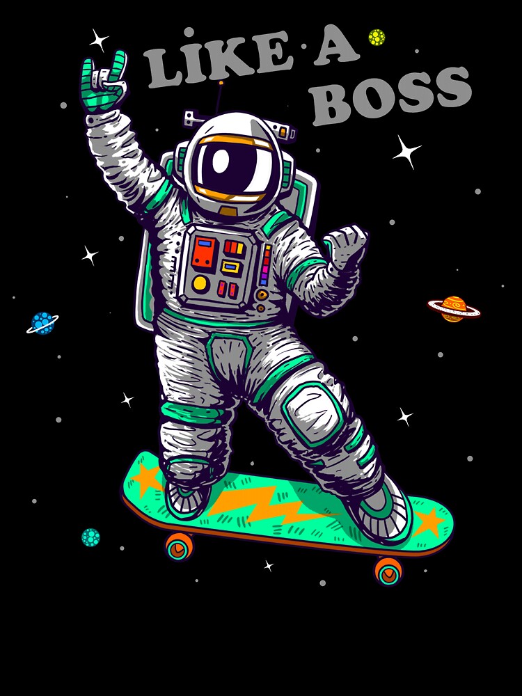 like a boss (cool astronaut) by hayrpictures