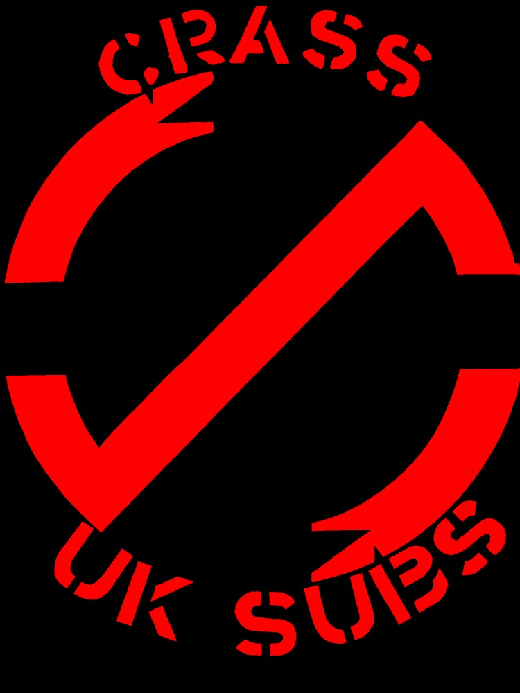 Red Logo of Anarcho Punk Band by HydroSketchy
