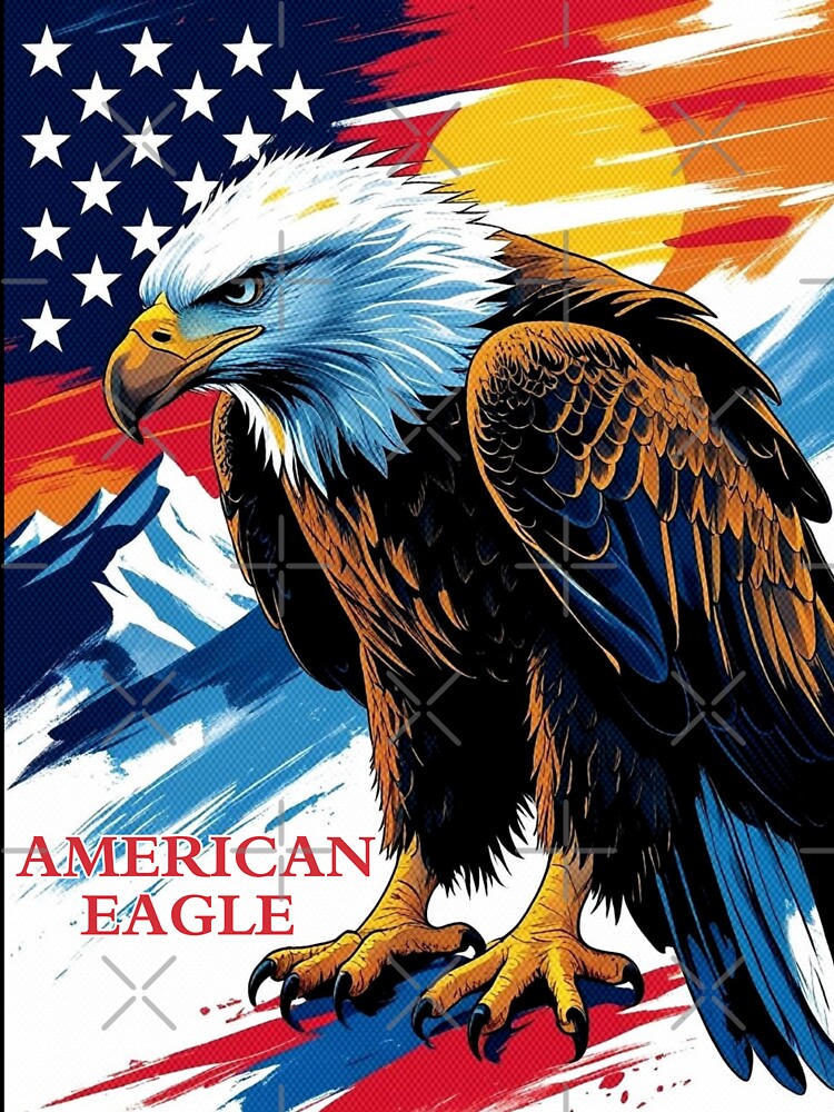 American eagle USA by Red Fox
