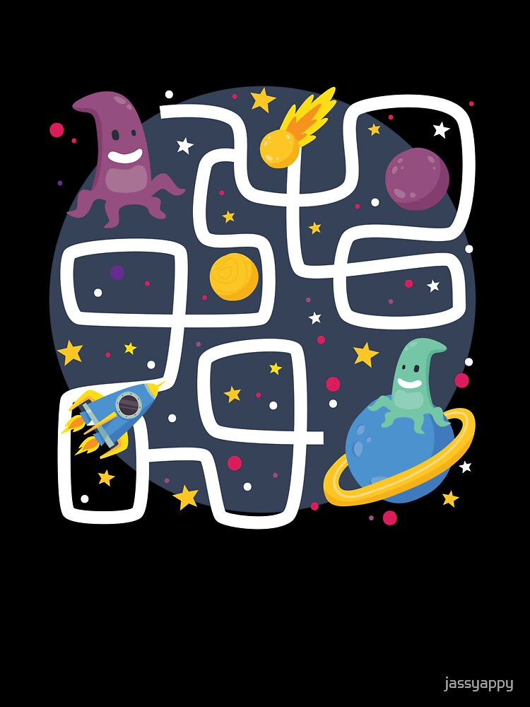 Space Maze Monsters by jassyappy