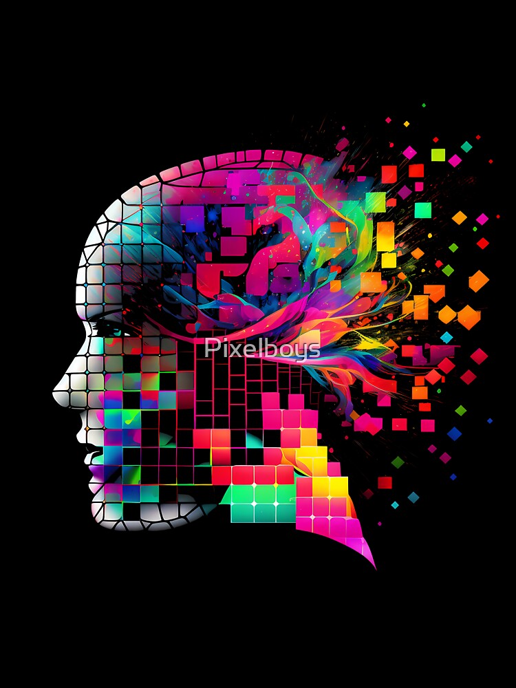 The colorful thought - artistic creativity by Pixelboys