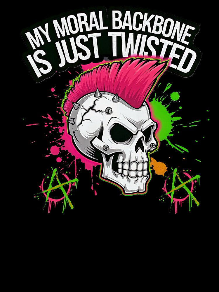 Punk Rock Skull. by marosz12