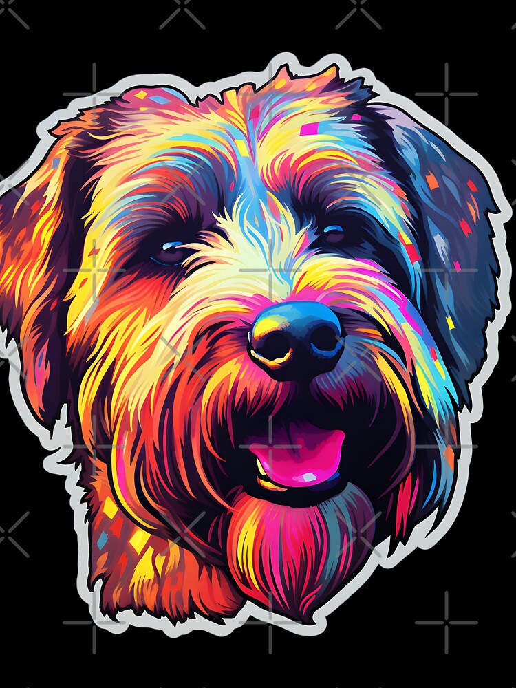 Neon Soft-coated Wheaten Terrier by CUTEDOGGIEZ