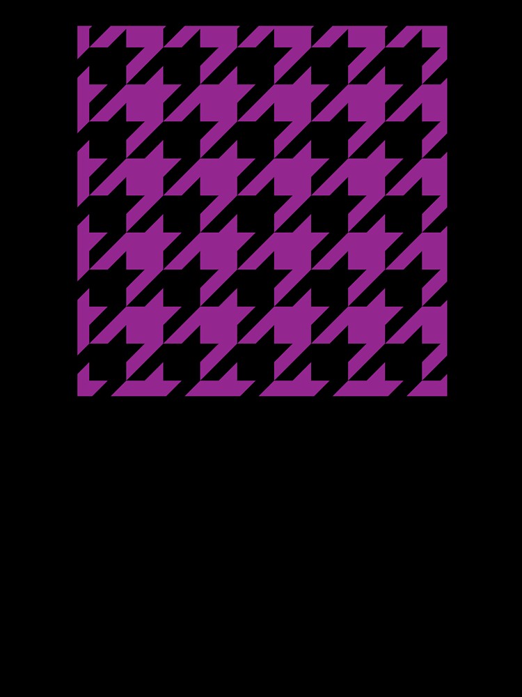 Mulberry Houndstooth by curtjankadesign