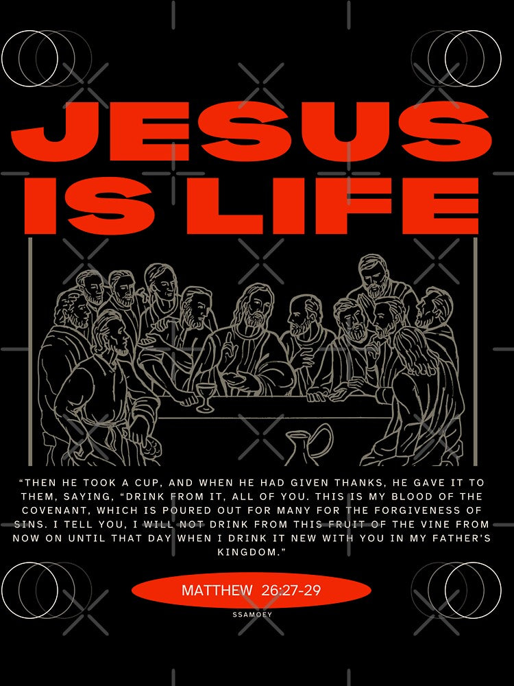 Christian Streetwear Graphic Tee by ssamoey