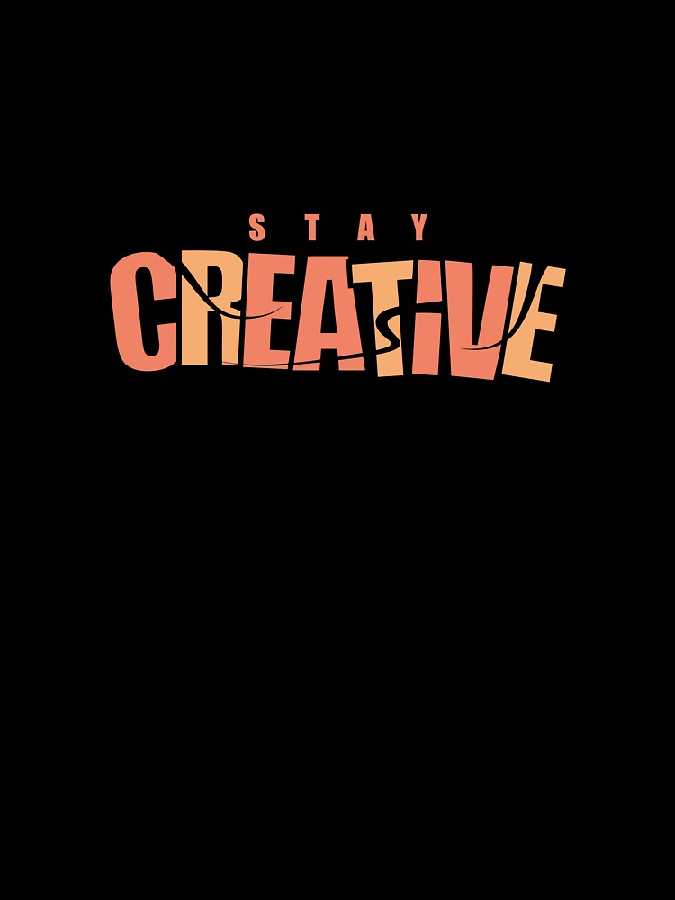 Stay Creative Tropical Pink by CreatorMan78
