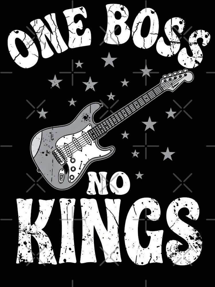 One Boss No Kings Monarchy Political Freedom by sinkedink