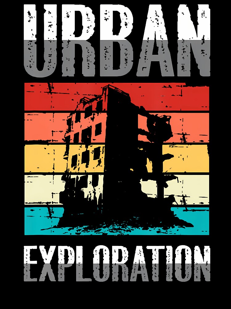 Lost Place Shirt Urban Exploration Abandoned Building by DonnieSandra