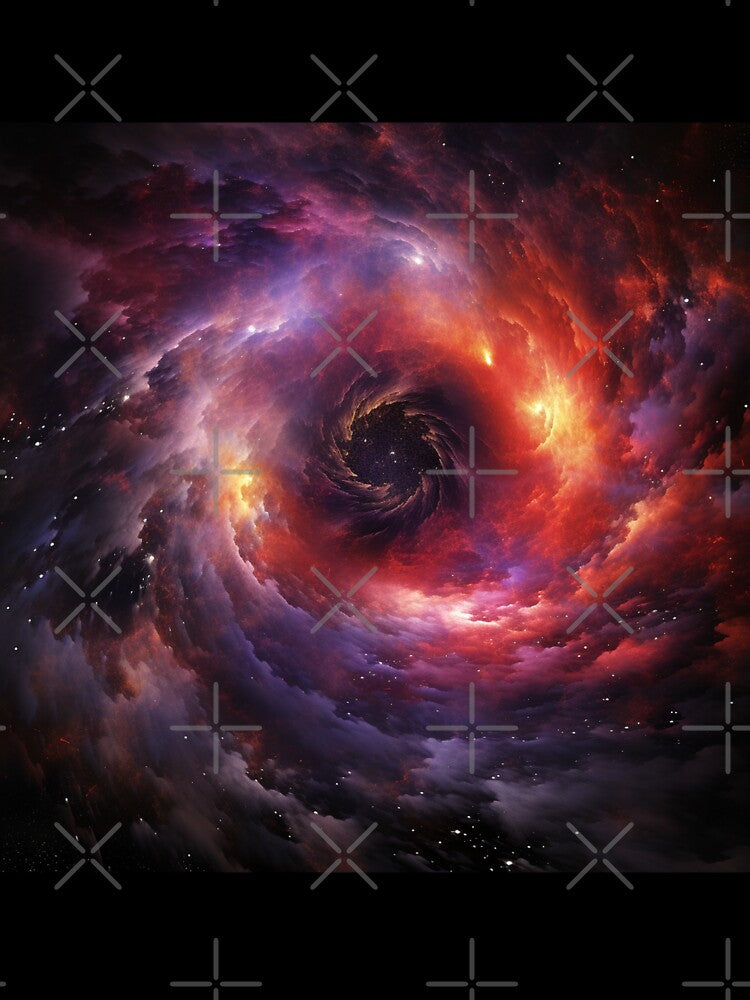 Dark Fantasy Landscape - Spiral Nebula by Fantasy Masterpiece