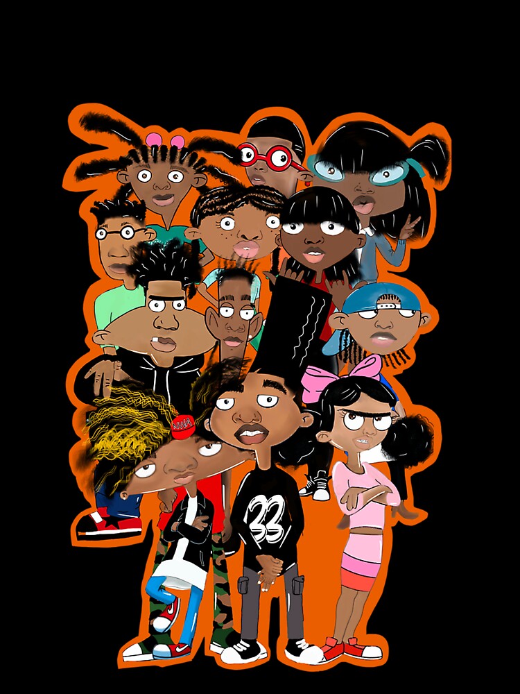 90S Theme Afro Nostalgia by BeatriceKling