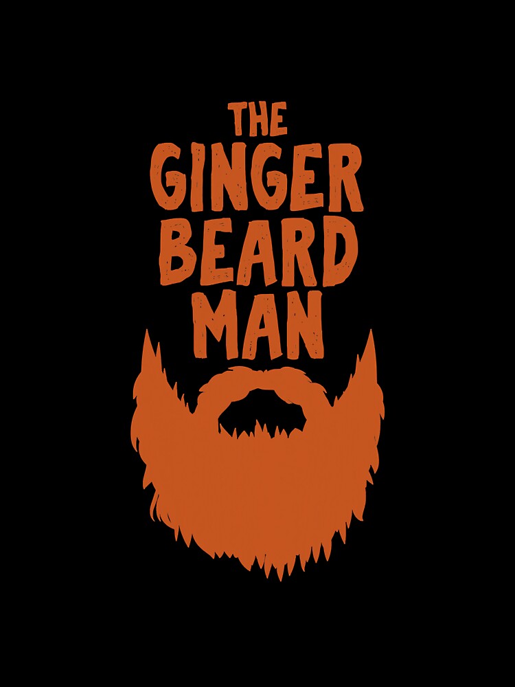 Funny Ginger Beard Soft Mustache by peruvian199