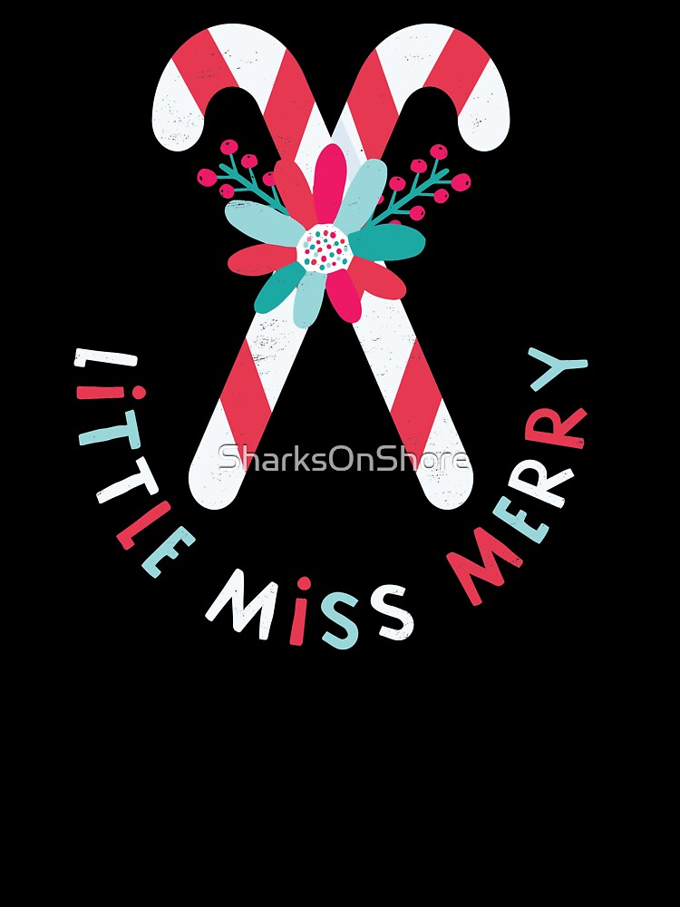 Little Miss Merry Candy Canes by SharksOnShore