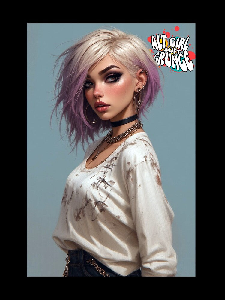 Alt Girl Soft Grunge by Mark Mentzer